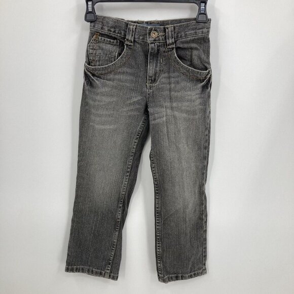 Lot 2 Pairs Boys Jeans Wrangler Slim Straight Levis 550 Relaxed Youth 8 Regular - Picture 3 of 11